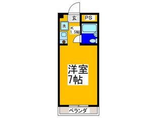 マンション　Ｍ＆Ｆの物件間取画像